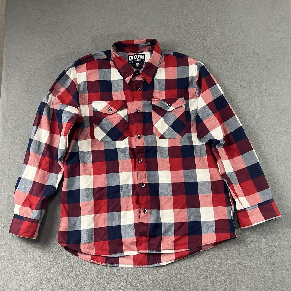 Dixxon Flannel Company Shirt 2XL The Banner Plaid Long Sleeve Plaid Button Up